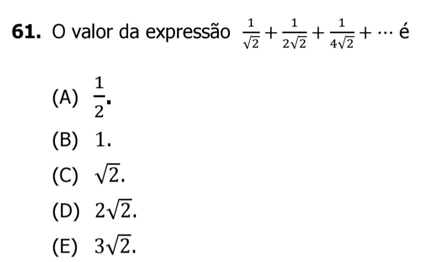 questão 61 vestibular ufrgs 2026 questão 61 vestibular ufrgs 2026