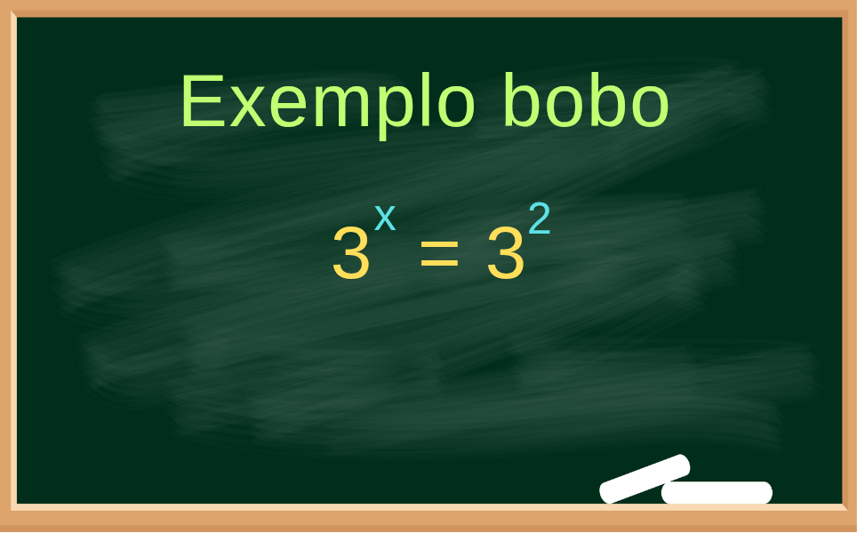 equação exponencial equação exponencial