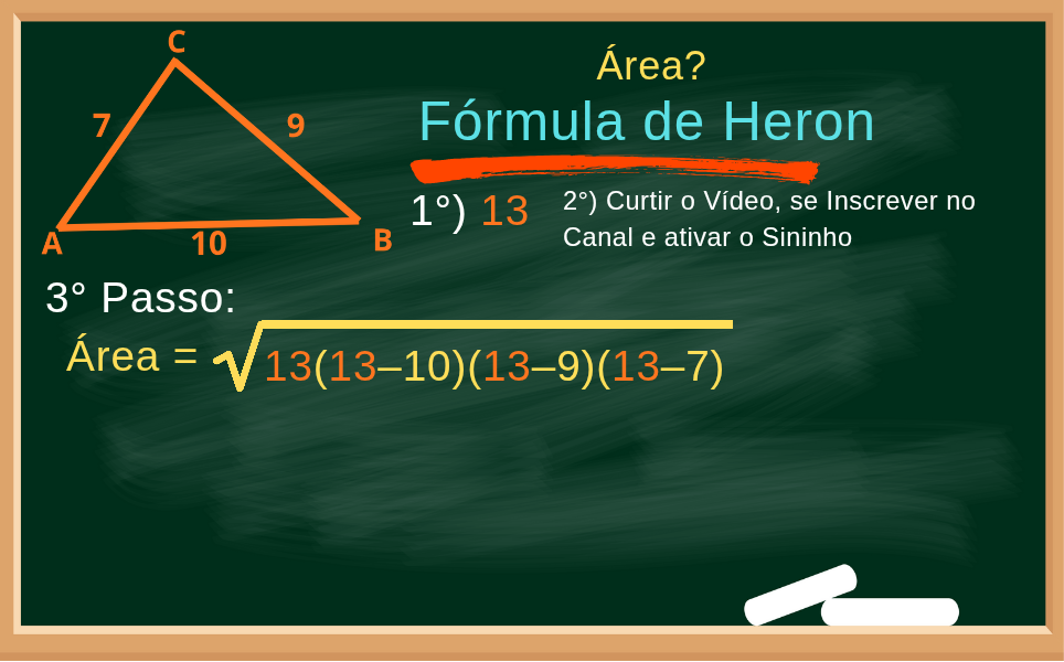 fórmula de heron fórmula de heron